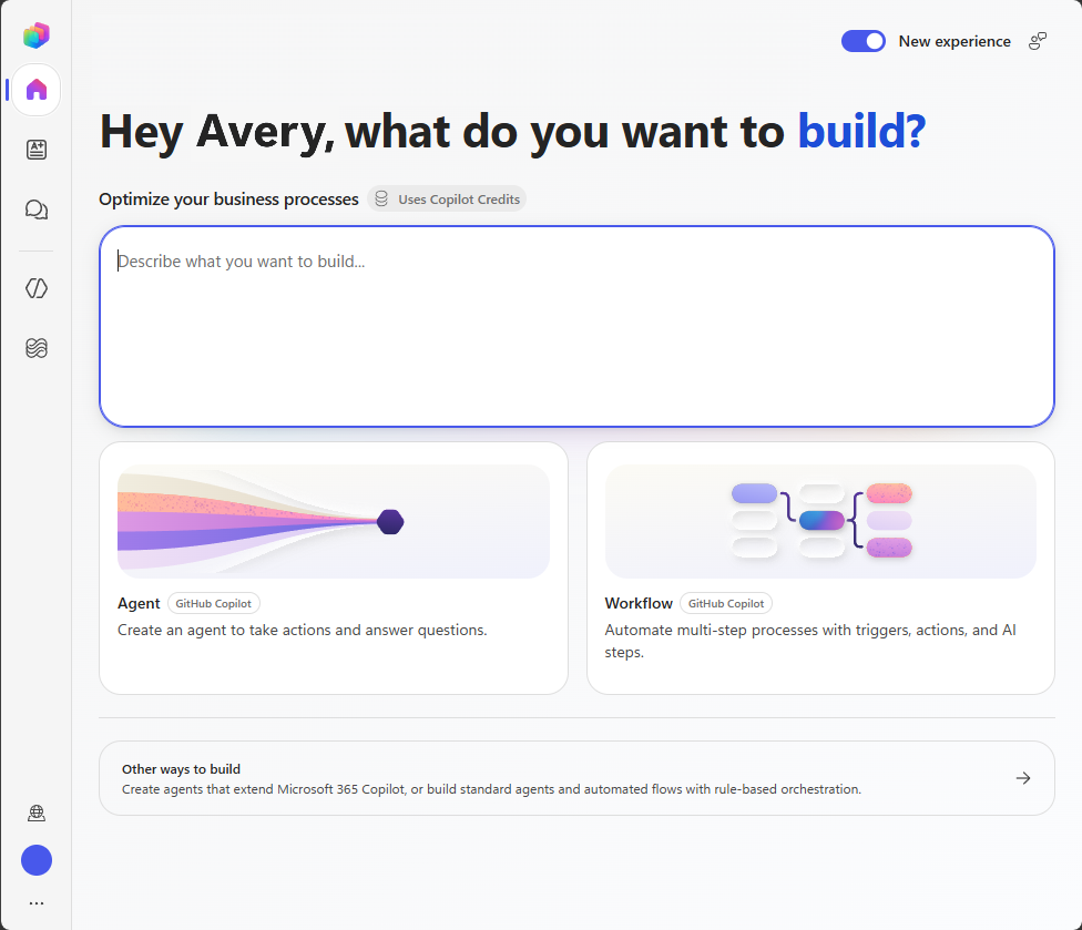 Building Operations Agent with Copilot Studio